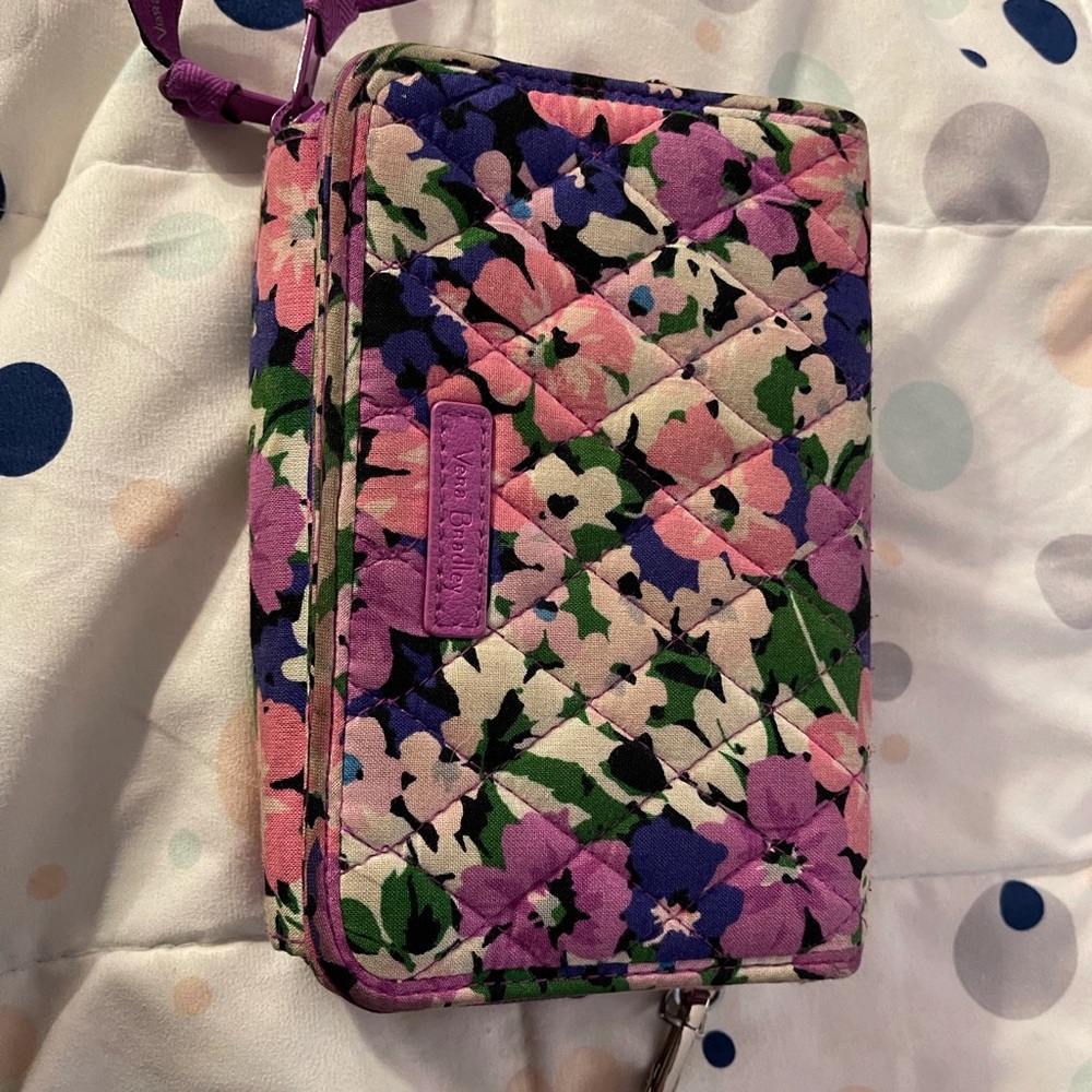 Vera Bradley wristlet wallet